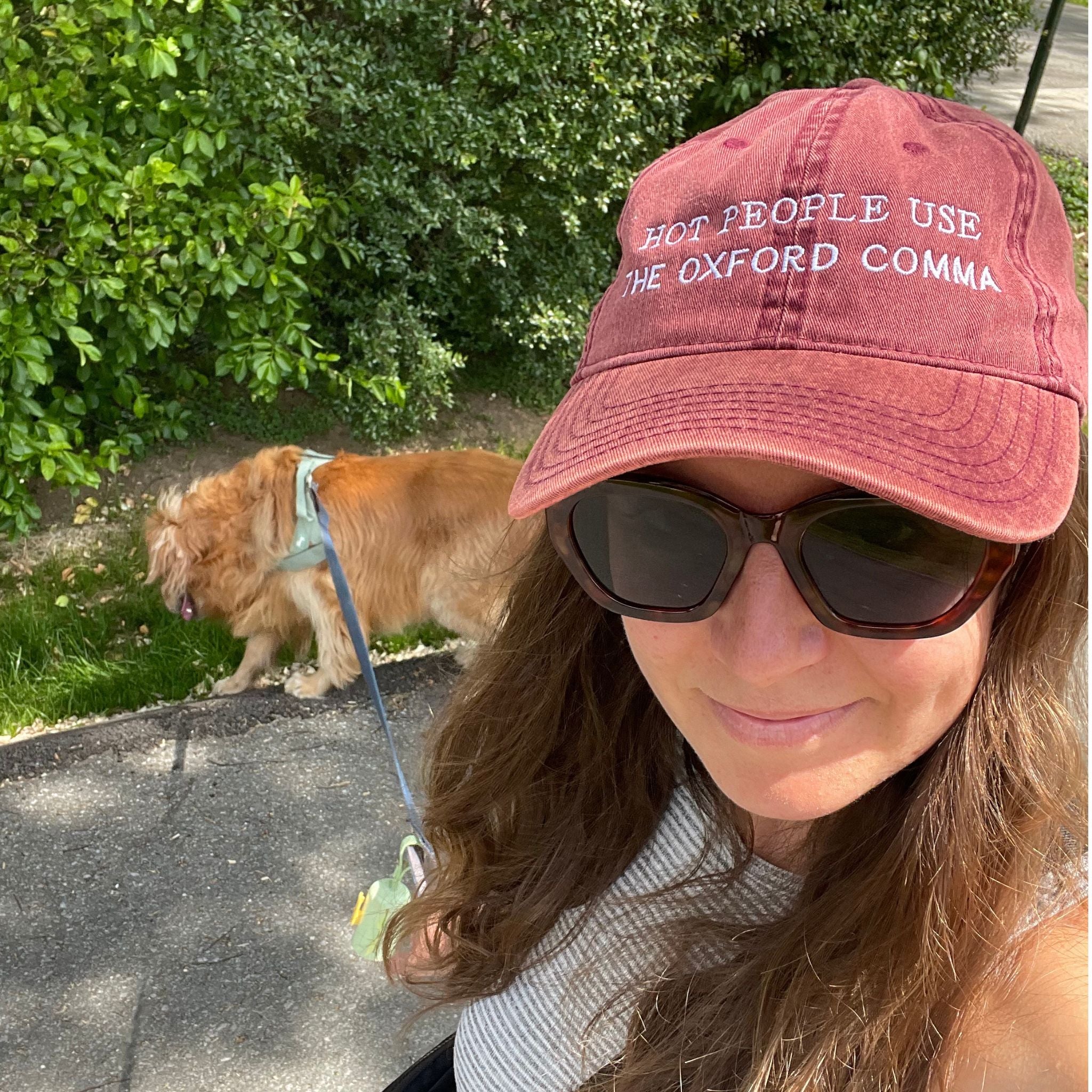 Oxford Comma Vintage Hat
