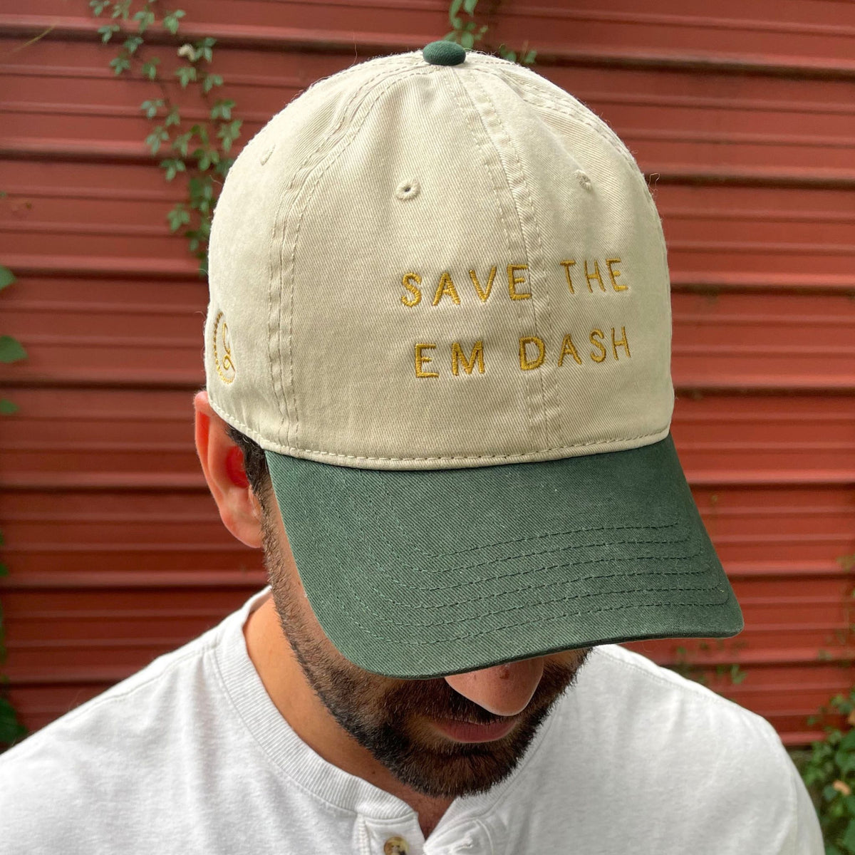 Save The Em Dash Color Block Hat