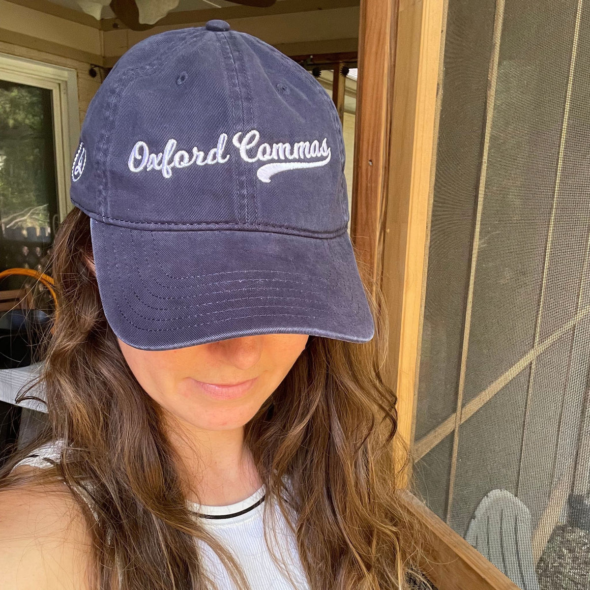 Team Oxford Commas Baseball Cap