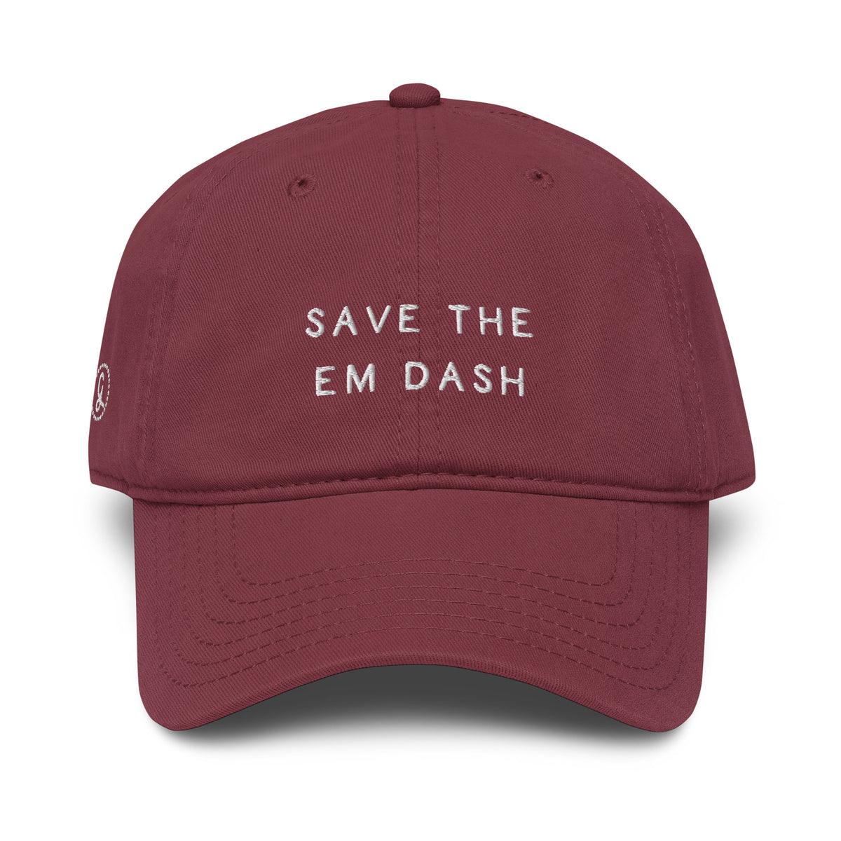 Save The Em Dash Baseball Cap